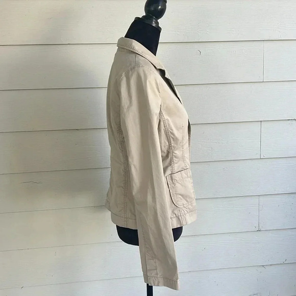 Vintage Old Navy Tan Khaki Blazer Size M - Picture 7 of 12